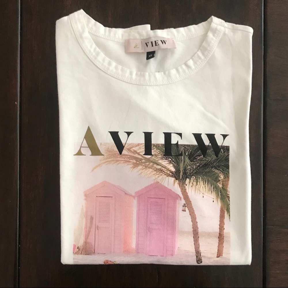 A View With A Feeling Boho Beach Picnic Tee
